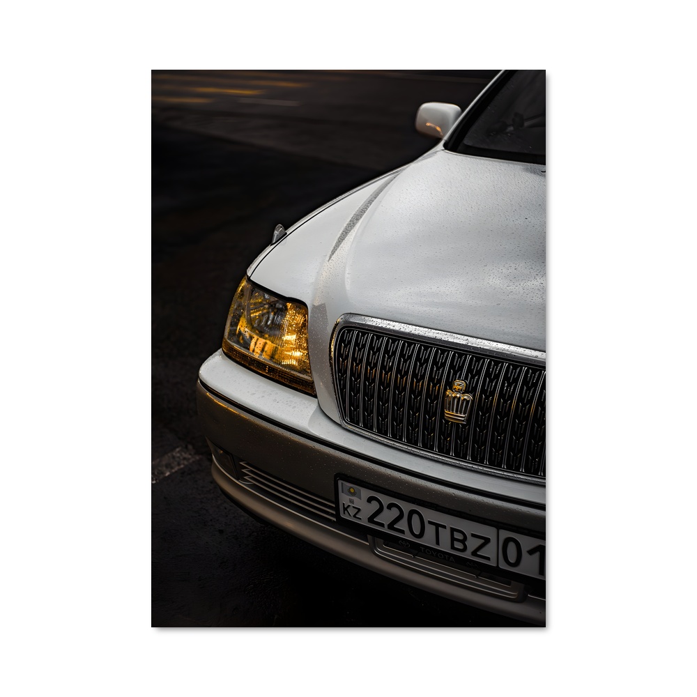 Poster Majestueuse Couronne d'Athlète – affiche Toyota